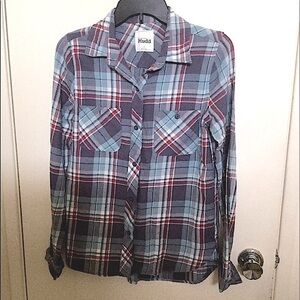 Mudd button-down plaid shirt